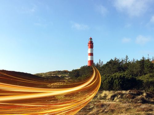 Glasfaser-Ausbau im ländlichen Raum: Amrum. Bild: © Lünecom Kommunikationslösungen GmbH