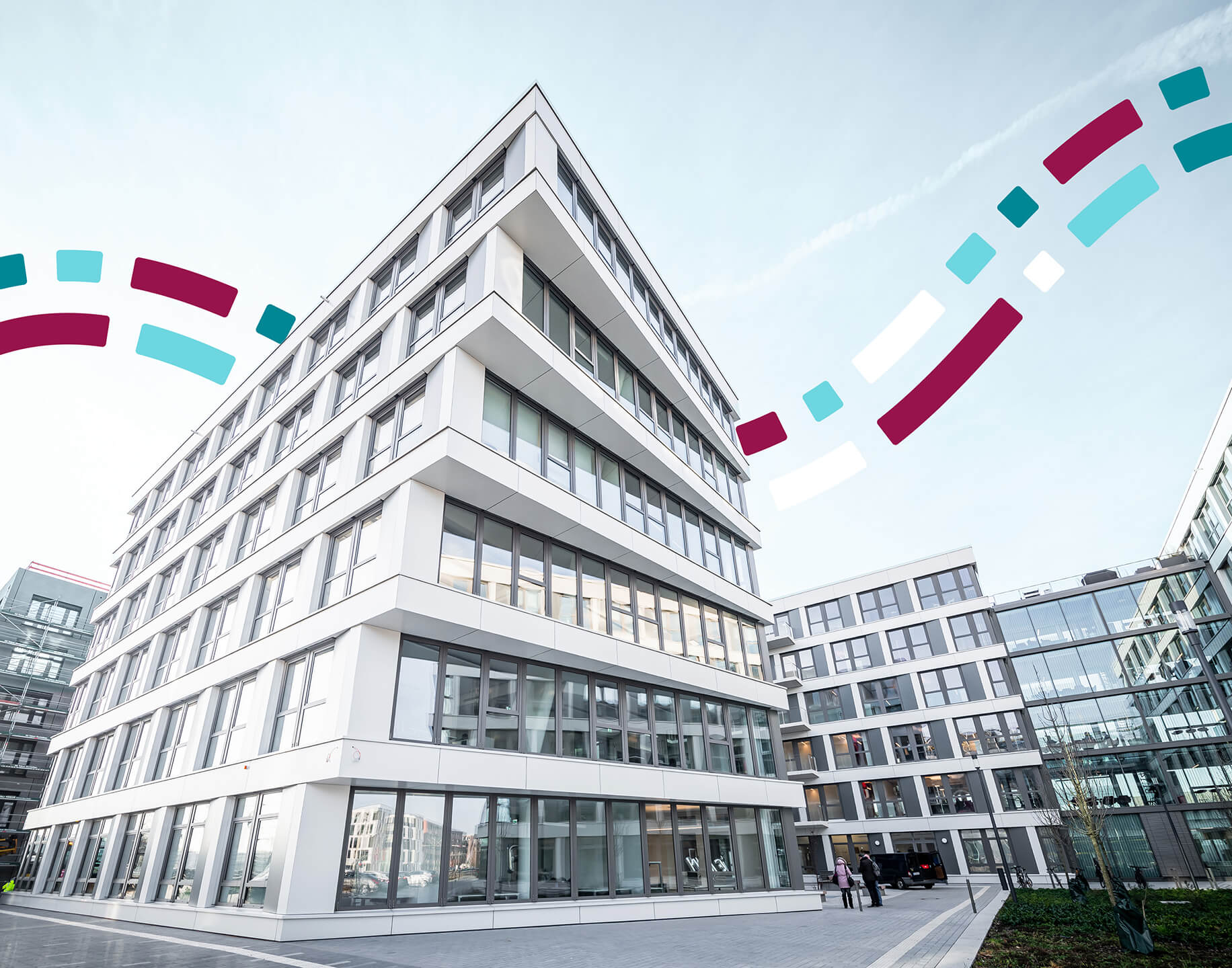 Plusnet Firmensitz in Köln - Foto von der Hausfassade des Kite in Ossendorf