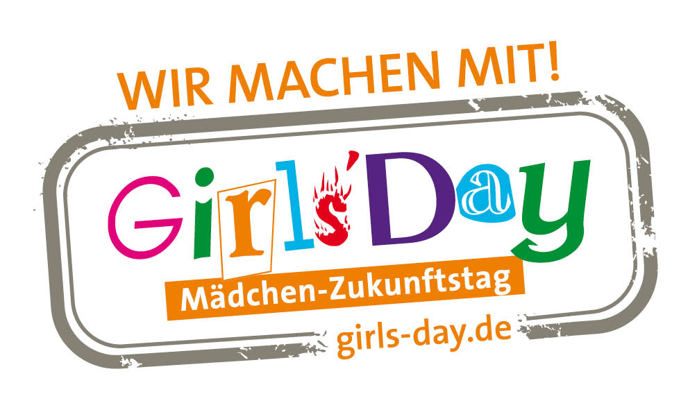 Girls' Day Logo - Plusnet ist dabei!